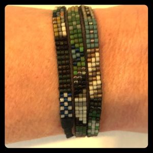 Julie Rofman Humboldt triple wrap bracelet.